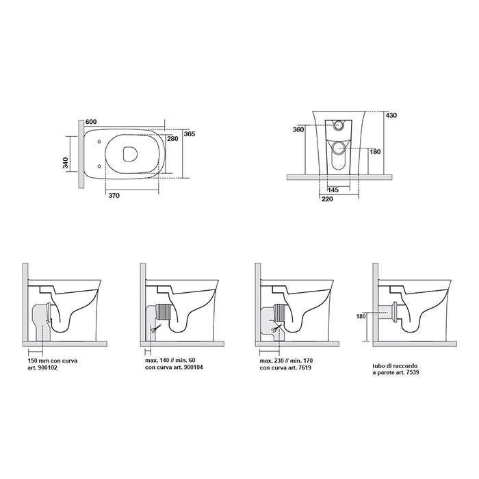 Сиденье для унитаза Kerasan The New Yorker SLIM, быстросъемное, SoftClose, белый матовый 569130