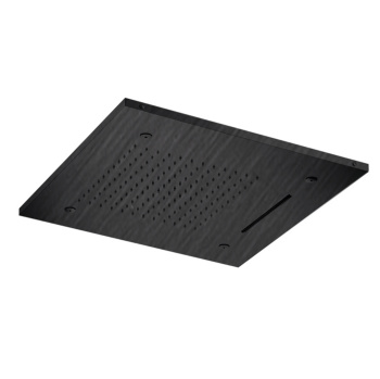 Встраиваемый верхний душ Almar 48,9х48,9, 3 типа струи, черный металл брашированный pvd E044140.AB