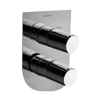 Смеситель для душа Ramonsoler Tzar встраиваемый на 2 выхода никель 341502SNC