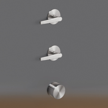 Смеситель для душа CЕА Design Flag FLG 52 S с термостатом сталь