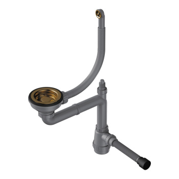 Сифон для мойки Omoikiri WK-1-R-AB античная латунь 4956487