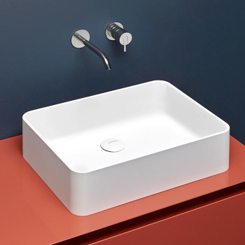 Раковина Antonio Lupi Velo 38х63, без отв., белый А0002423930