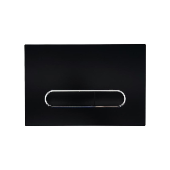 Клавиша смыва NEMO  черный матовый NMD012BM