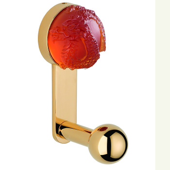 Крючок одинарный THG Sun Dragon U5D-F01-517 полированное золото