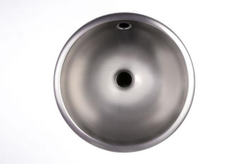 Раковина матовая с переливом Nofer 13030.RS
