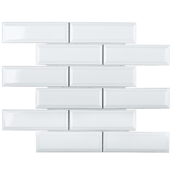Керамическая мозаика Starmosaic Brick & Metro Metro White Glossy 45x145 (km82895) 287x2956.5 шт