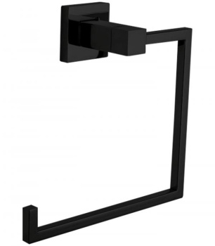 Полотенцедержатель Nofer Г-образный BARCELONA 16905.N черный