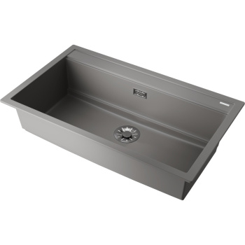 Мойка кухонная Omoikiri Kitagawa 86-LB leningrad grey 4993796