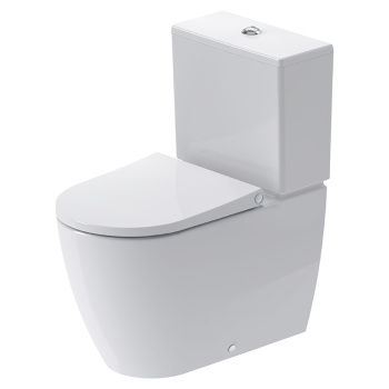 Унитаз моноблок Duravit Bento Starck Box D4600400 бачок 0946102005, белый глянец, HygieneGlaze