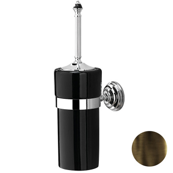 Ёршик подвесной Devon&Devon Black Diamond черная керамика бронза BLKD520BRNE