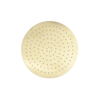 Лейка верхнего душа Ramonsoler круглая нержавеющая сталь золотая RM300OC