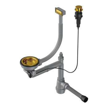 Сифон для мойки Omoikiri WK-1-A-AB античная латунь 4956471