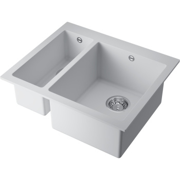 Мойка кухонная Omoikiri Bosen 59-2A-WH белая 4993823