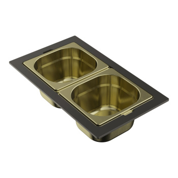 Контейнер Omoikiri DC-04-2 LG светлое золото 4999086