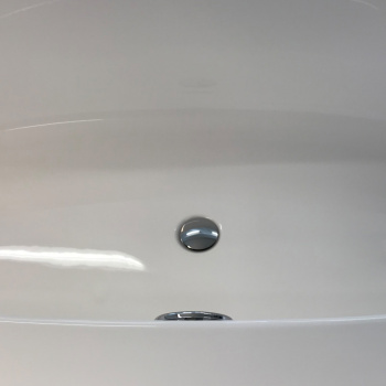 Слив-перелив KNIEF  системы click-clack для ванн с щелевым переливом хром 0100-091-06S