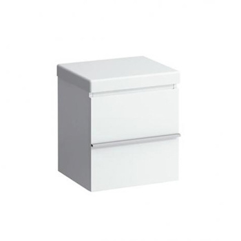 Laufen Case шкаф на колесиках 460x385x505 мм, 1 ящик, дополнительный внутренний ящик, цвет белый глянцевый