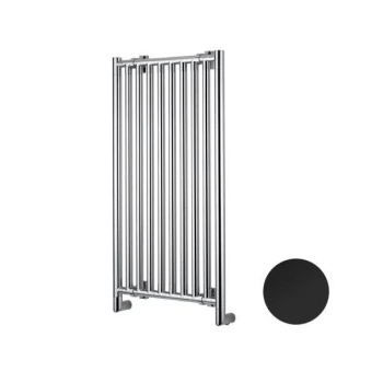 Полотенцесушитель электрический Margaroli Cielo 580465NOV 87.5x46.5 левый черный