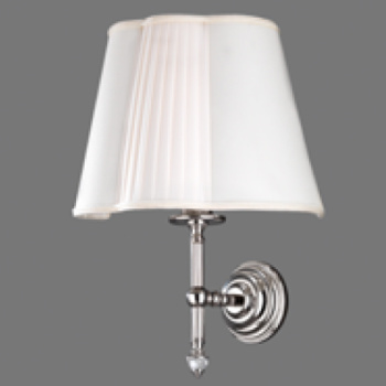 Светильник настенный с плафоном Devon&Devon Diamond 280х216х365 мм держатель хром WHD523CR