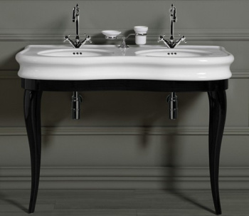 Тумба под раковину напольная Simas Lante LAM120 nero 113x75,5 см черный