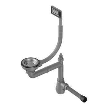 Сифон для мойки Omoikiri WK-1-UN-IN нержавеющая сталь 4956777