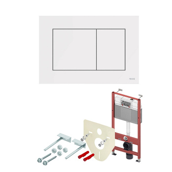 Комплект инсталляции с панелью смыва Tece Tecebase K440417 хром