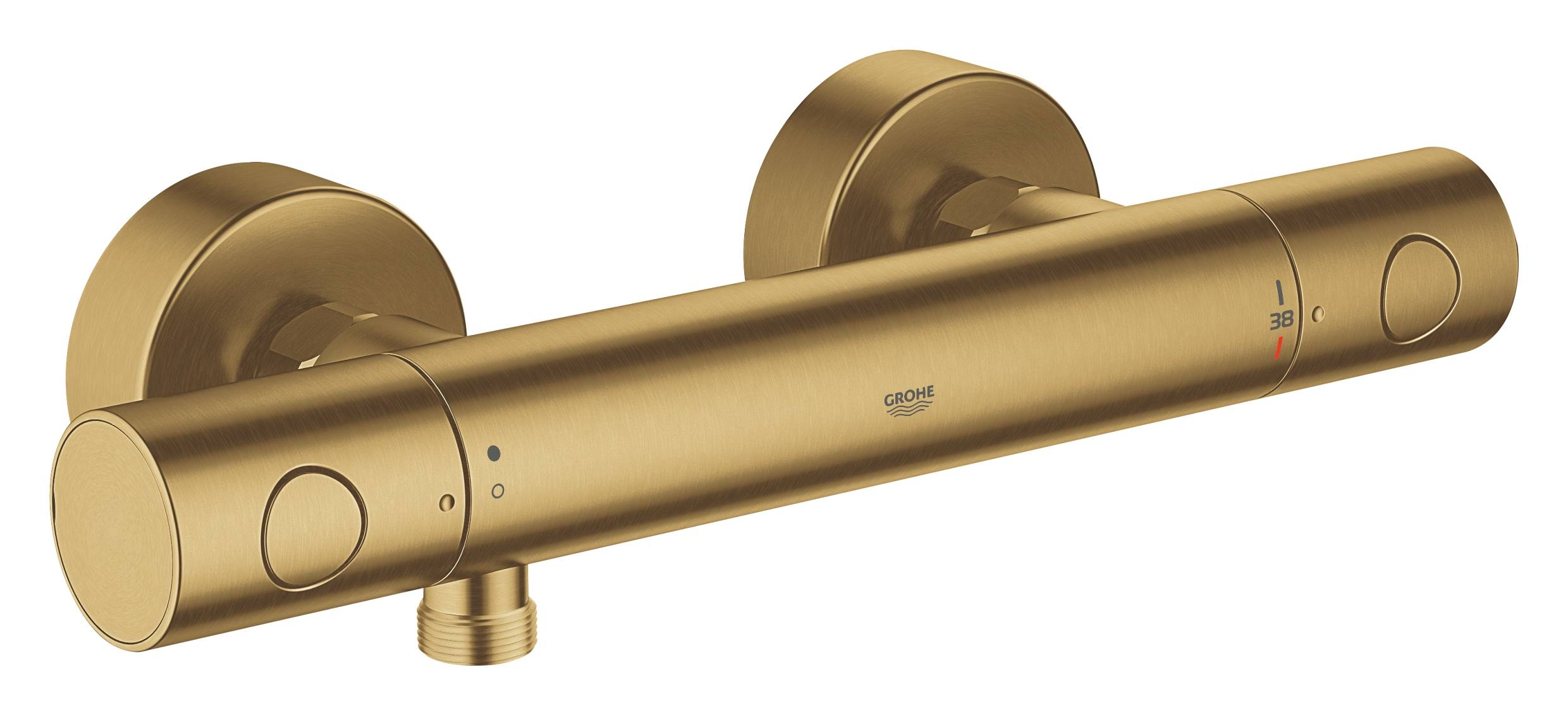 Термостатический смеситель для душа GROHE Grohtherm 1000 Cosmopolitan M, бронза 34065GN2