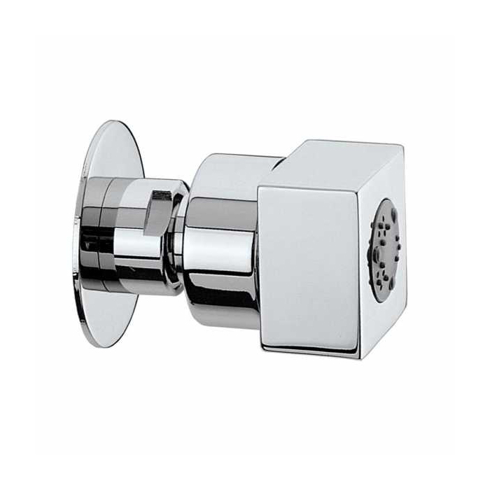 Bossini Cubic Mas Форсунка для душа, боковая, поворотная, цвет: хром I00141.030