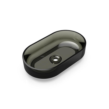 Раковина KNIEF Ellipse Shape цвет Turmalin 020 (Galaxy Black 0700-24497-20) 70203020