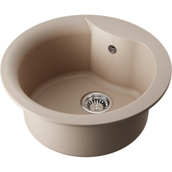 Мойка кухонная Omoikiri Yasugata 48R-SA бежевая 4993132