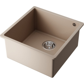 Мойка кухонная Omoikiri Bosen 44-U-SA бежевая 4993597