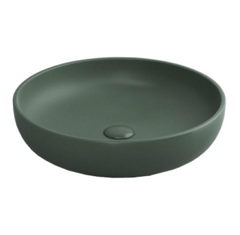 Раковина накладная Cielo Shui SHBA45 MU 45 см зеленый