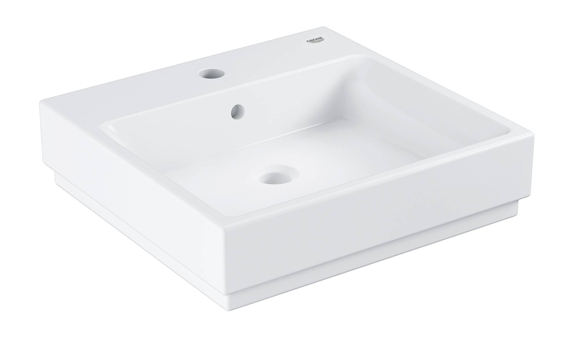 Раковина GROHE Cube Ceramic, подвесная 50 см, альпин-белый 3947400H