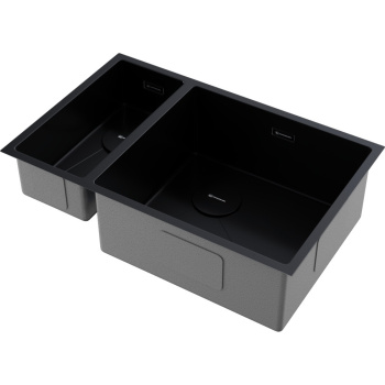 Мойка кухонная Omoikiri Taki 69-2-U/IF-GB графит R 4993183