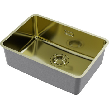 Мойка кухонная Omoikiri Omi 53-U/I Ultra Mini-LG светлое золото 4997406