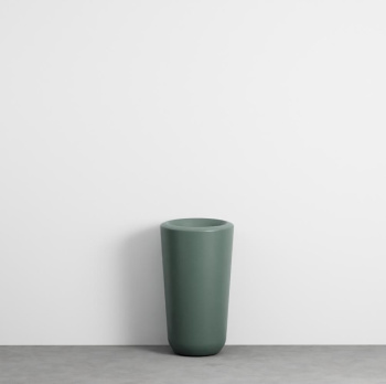 Раковина напольная Cielo Fluid FLFREEP MU 45 см зеленый