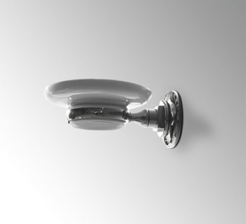 Мыльница подвесная Simas Victoria 260201 cr хром/белый