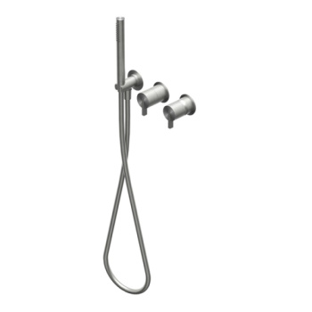 Смеситель для душа Ritmonio DOT316 встраиваемый нержавеющая сталь PR50GG202INOX