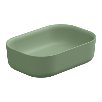 Раковина накладная 60x42 см GSG Ceramic Design Hit! HILAVRE60031 Salvia Matt