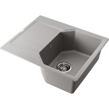 Мойка кухонная Omoikiri Yonaka 61-GR leningrad grey 4993636