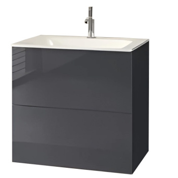 Тумба под раковину Keuco Plan 65 32953110000 антрацит глянцевый