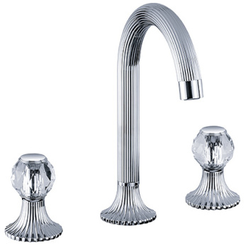 Смеситель для раковины Jorger Cronos Crystal 637.30.300.000-11 хром