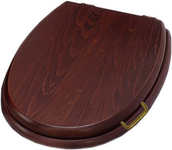 Крышка сиденье для унитаза Simas Lante LA 009 bronzo с микролифтом орех