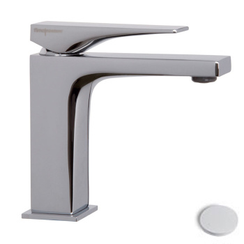 Смеситель для раковины Fima Carlo Frattini Zeta F3961NBS click-clack, белый