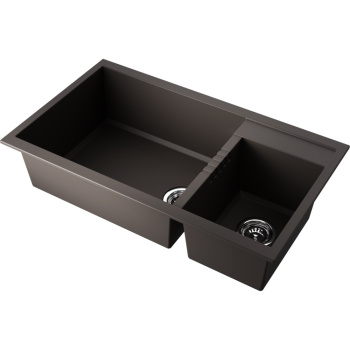 Мойка кухонная Omoikiri Tedori 86-2-LB-ES эспрессо 4997242