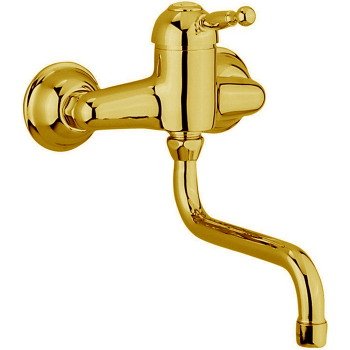 Смеситель для кухни наружный Cisal Arcana Royal золото AY00040024