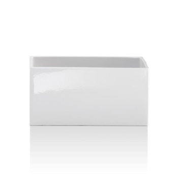 Бокс универсальный Decor Walther DW 624 25x12x12 фарфор, белый 826350
