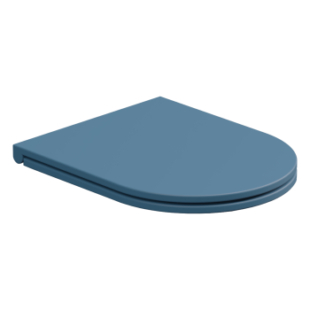 Крышка с сиденьем для подвесного унитаза с микролифтом GSG Ceramic Design Like LKCOPRSLTICR027 Denim Matt