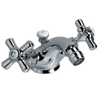 Смеситель для биде Devon&Devon City на 1 отв. с донным клапаном хром UTCI120CR