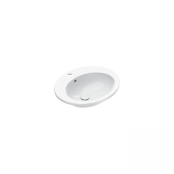 Раковина 61×51 Catalano Italy встраиваемая с 1 отверстием Bianco lucido 0725611001