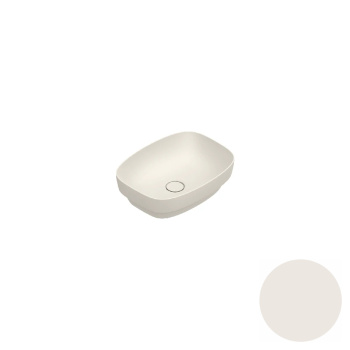 Раковина 50×38 Catalano Alvea встраиваемая Lino satinato 0624500030